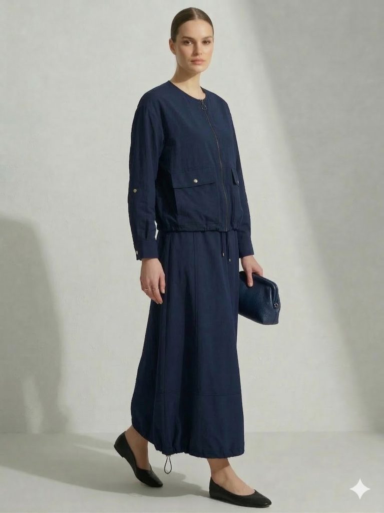 GHİSA Cep Detaylı 2'Lİ TAKIM 9279 - Lacivert