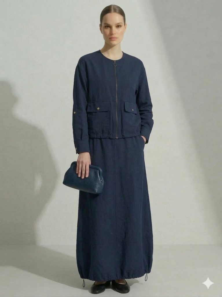 GHİSA Cep Detaylı 2'Lİ TAKIM 9279 - Lacivert