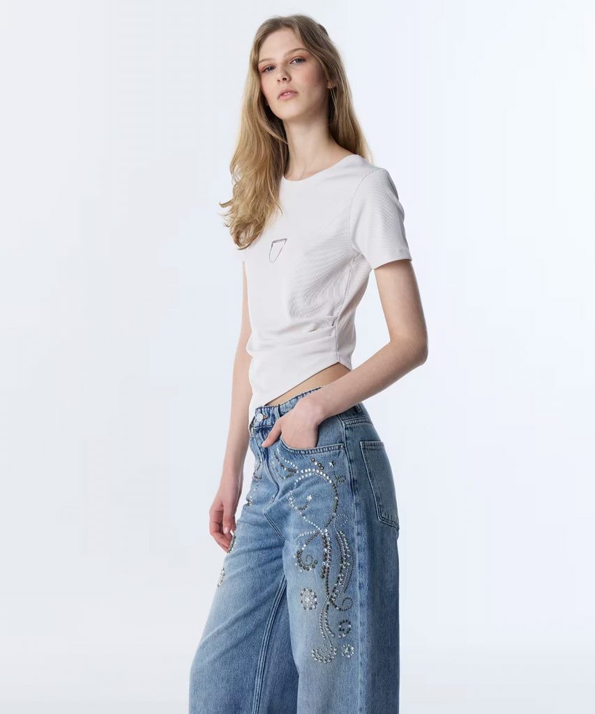 TWIST T-SHIRT TS1260070111 - naturel