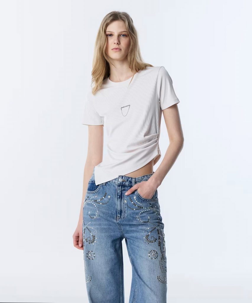 TWIST T-SHIRT TS1260070111 - naturel