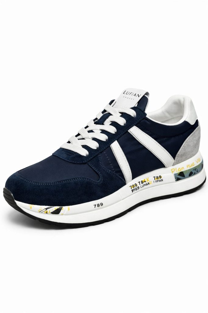 LUFİAN Bağcıklı Erkek Spor Ayakkabı  111230305 - Lacivert