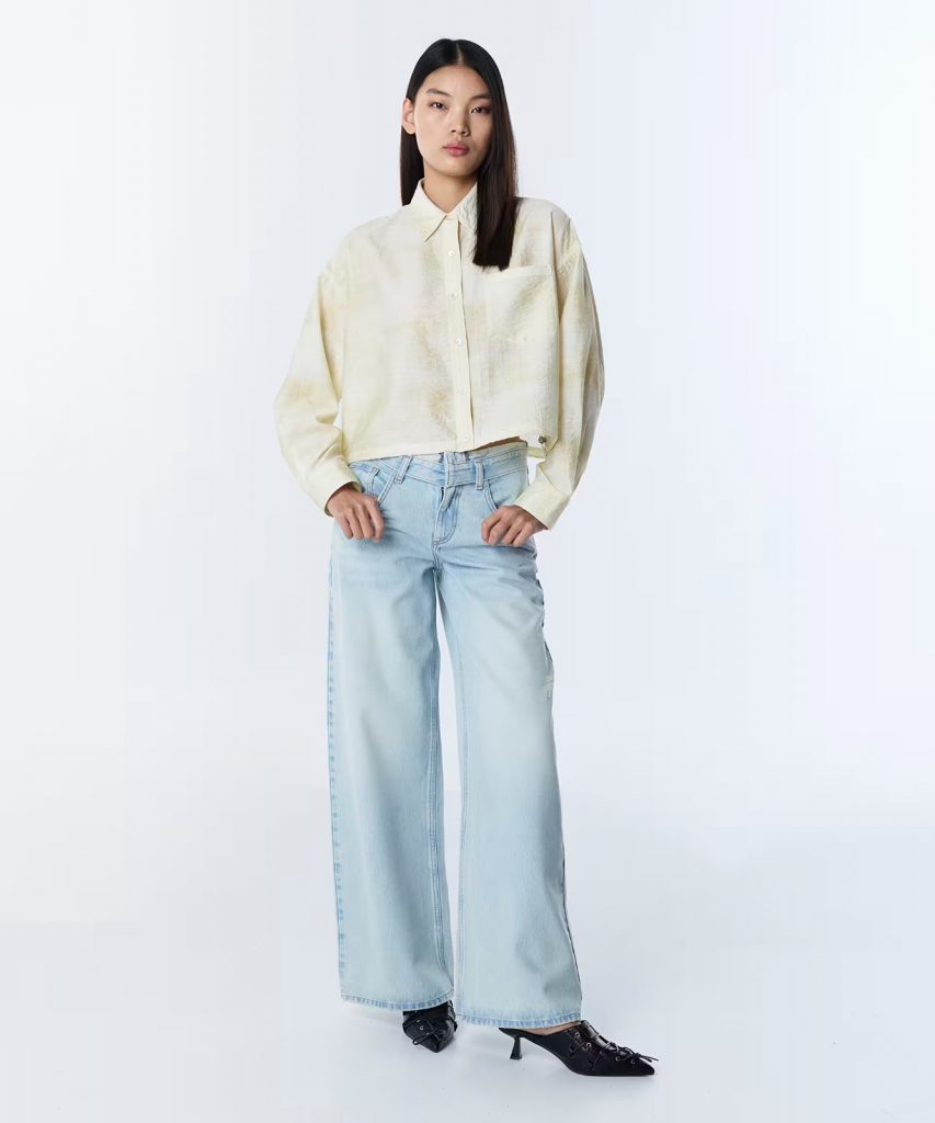 TWIST Batik Desen Gömlek  TS1260025142 - SARI