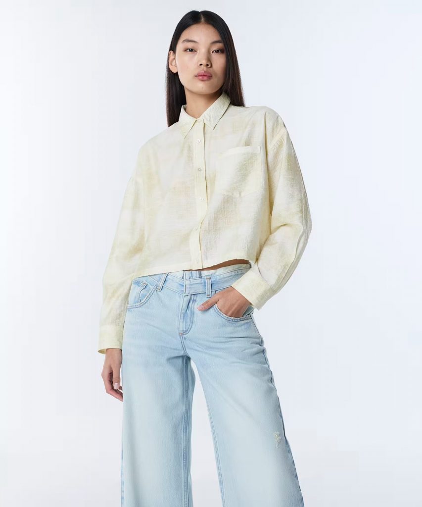 TWIST Batik Desen Gömlek  TS1260025142 - SARI