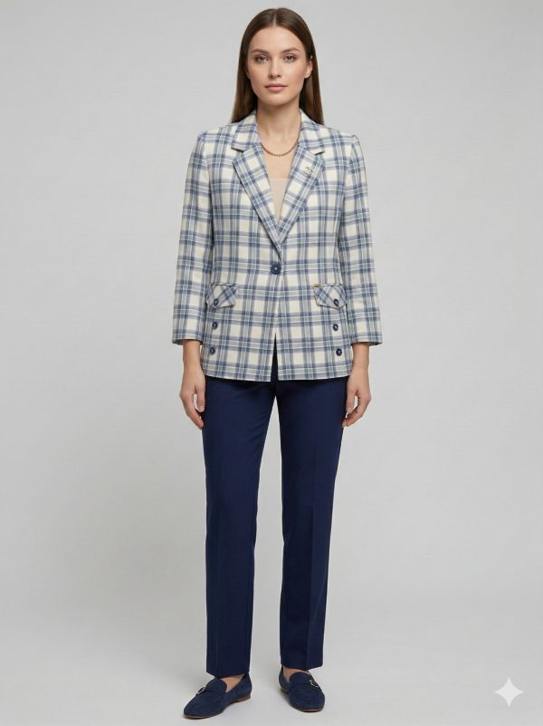 BABİLON SASİN Aksesuar Ve Cep Detaylı Ceket 7741