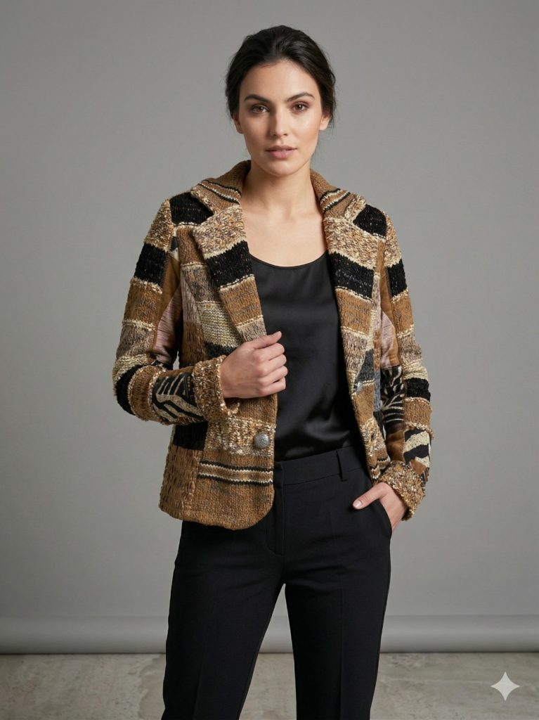 BDK Örgü Ceket 2215O - BEJ