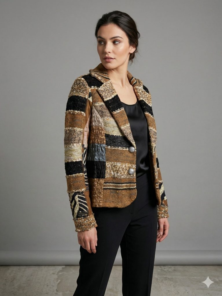 BDK Örgü Ceket 2215O - BEJ