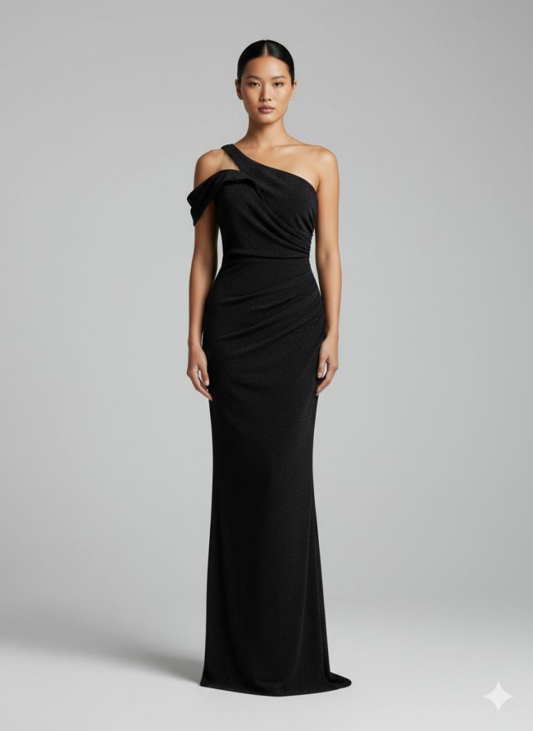 CANCECE Sim Detaylı Abiye Elbise  6091