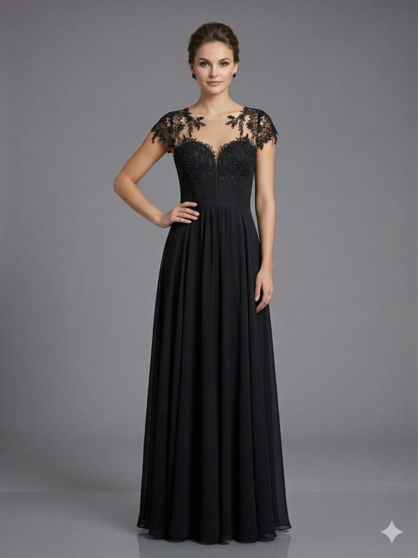 CANCECE Dantel İşlemeli Abiye 7007