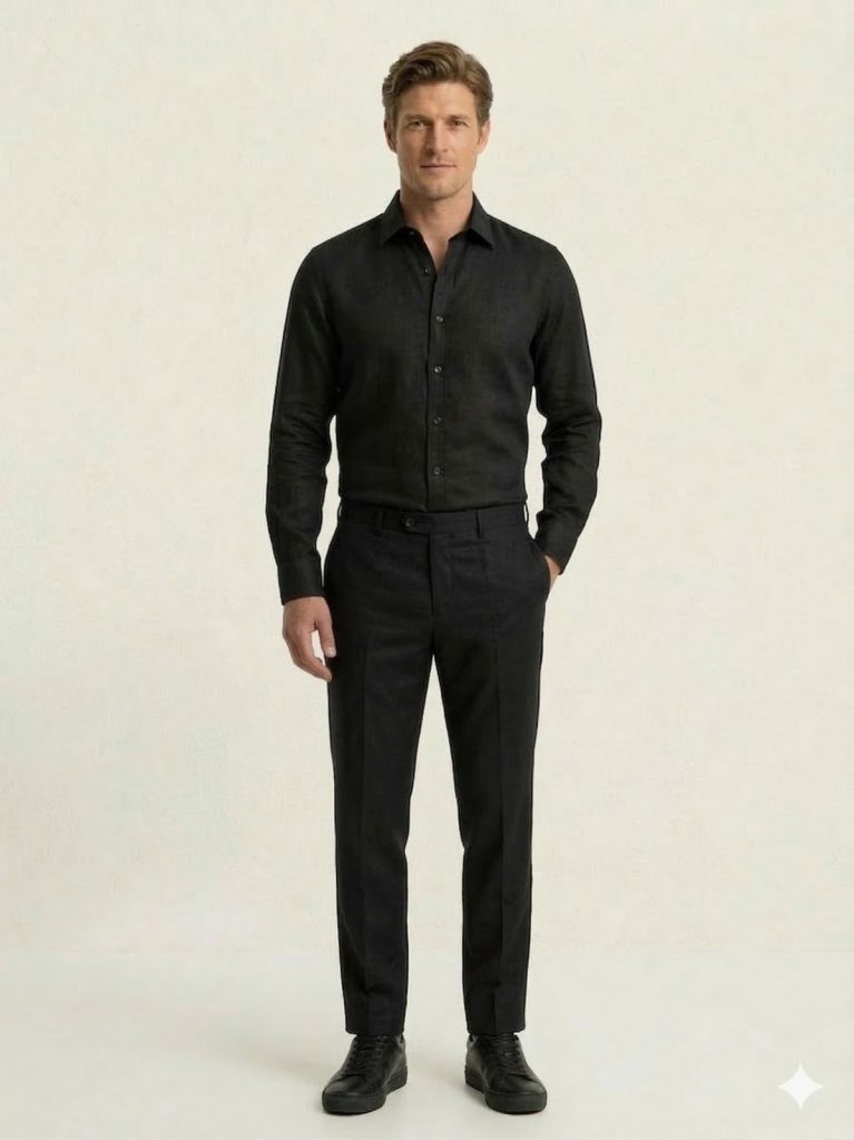 CASABA Klasik Erkek Pantolon 9364 - Siyah