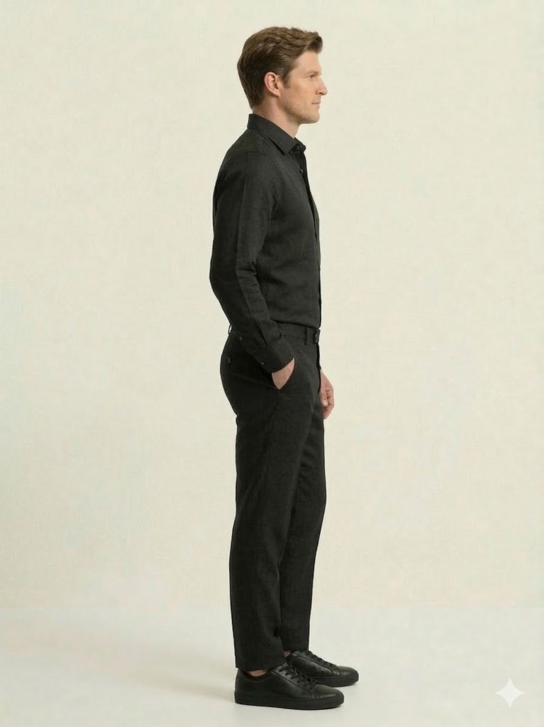 CASABA Klasik Erkek Pantolon 9364 - Siyah