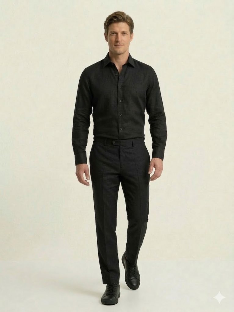 CASABA Klasik Erkek Pantolon 9364 - Siyah