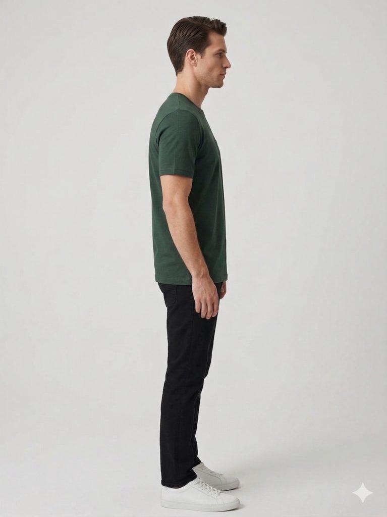 DİOR Bisiklet Yaka T-shırt 2517039 - YEŞİL