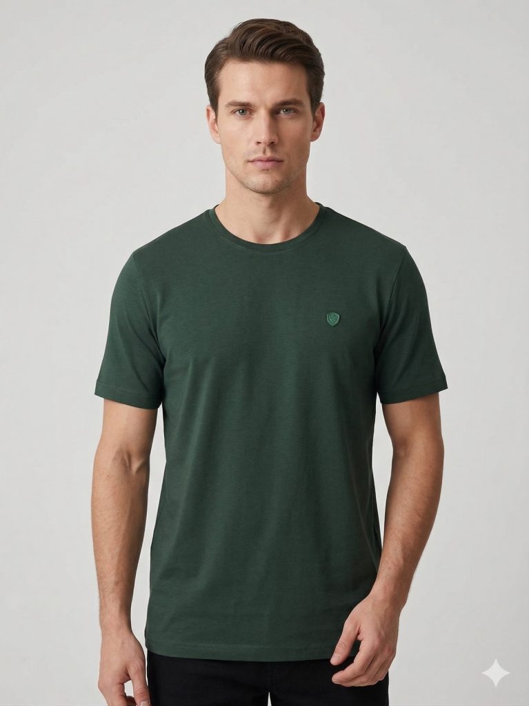 DİOR Bisiklet Yaka T-shırt 2517039 - YEŞİL