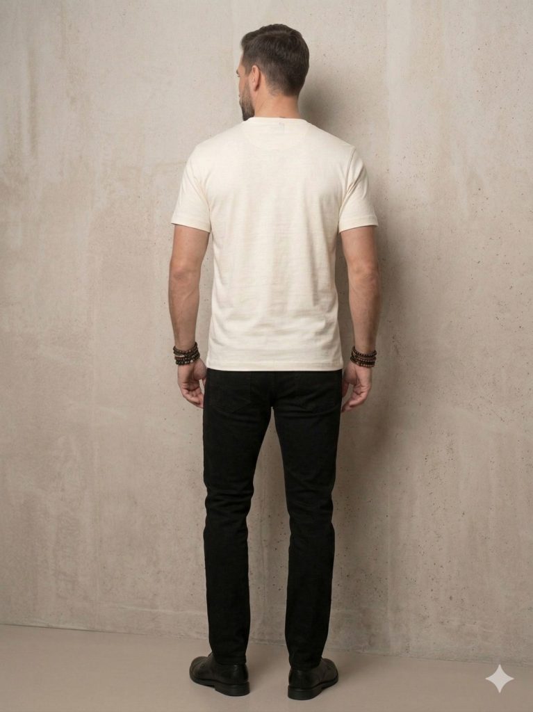 DİOR Bisiklet Yaka T-SHIRT 2517070 - KREM