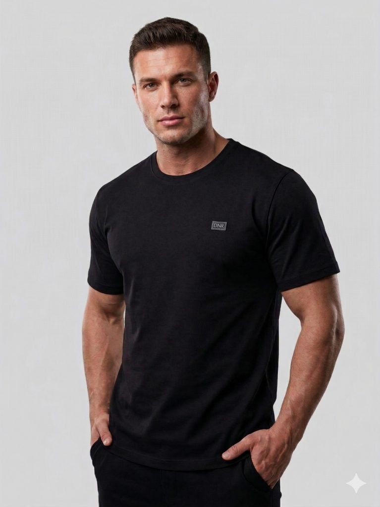 DİOR  Bisiklet Yaka T-shırt  2617000 - Siyah