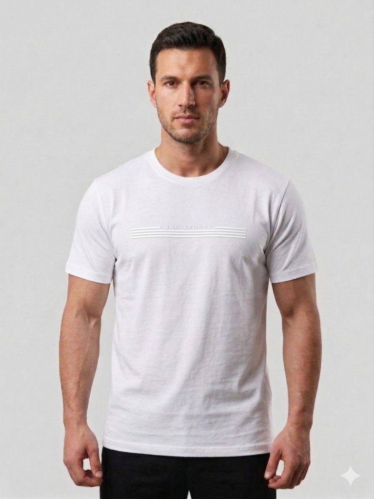 DİOR Göğüs Baskılı T-shirt 2617002 - Beyaz