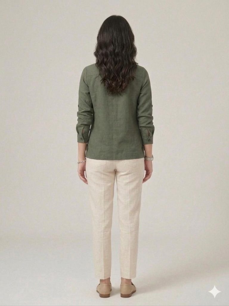 EKOL Cep Detaylı Gömlek 7102