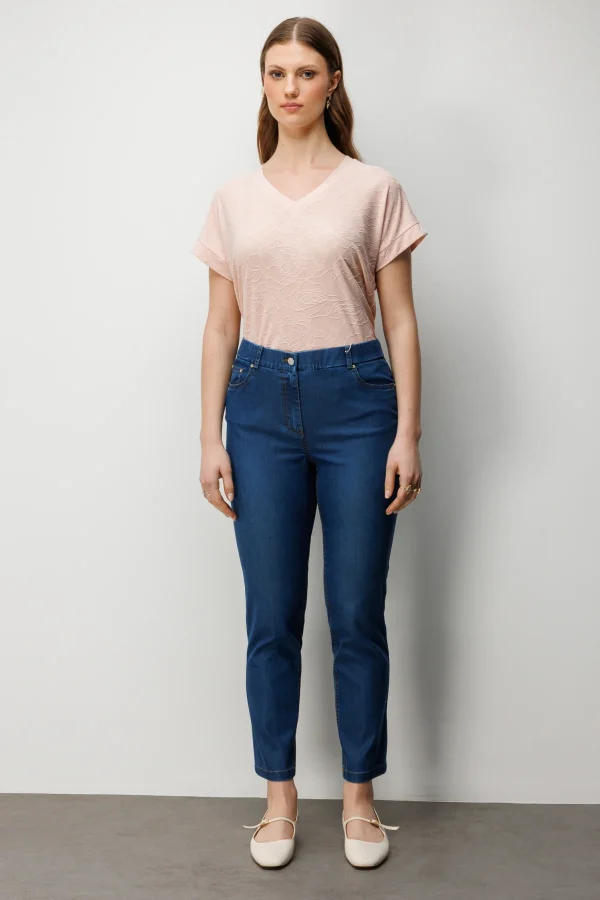 EKOL Beş Cep Dar Paça Pantolon  4086