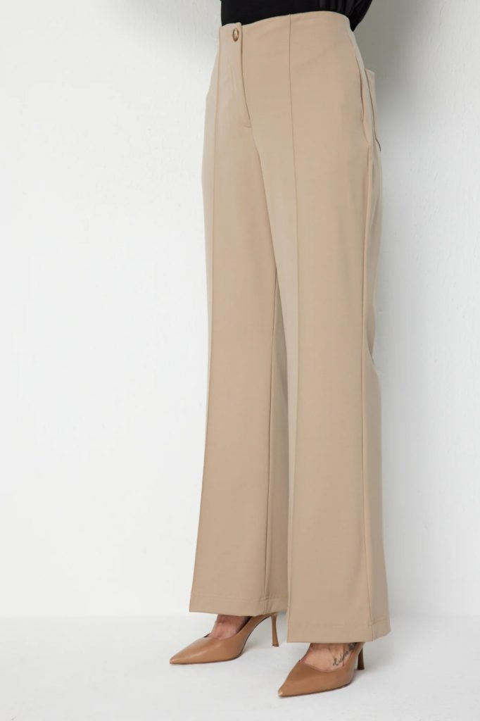 EKOL Çimalı İspanyol Paça Pantolon 4116