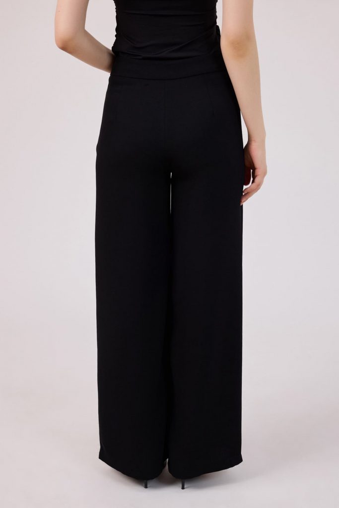 FEVER Kup Dikişli Pantolon 12005 - Siyah