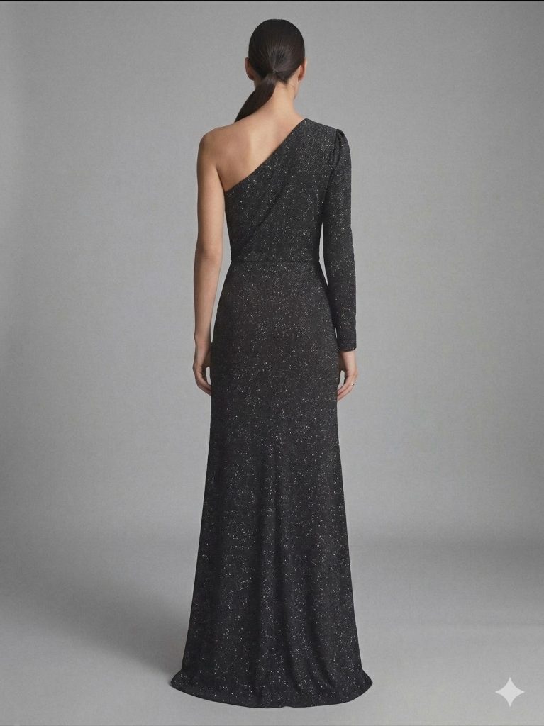 FİMKA Tek Omuz Abiye  57090