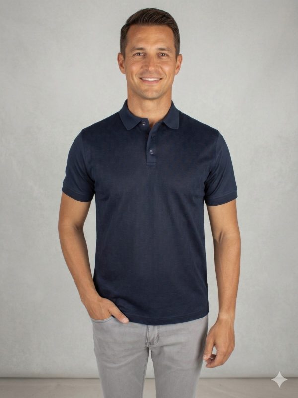 FORMENTİ Desenli Merserize Polo Tişört 1623