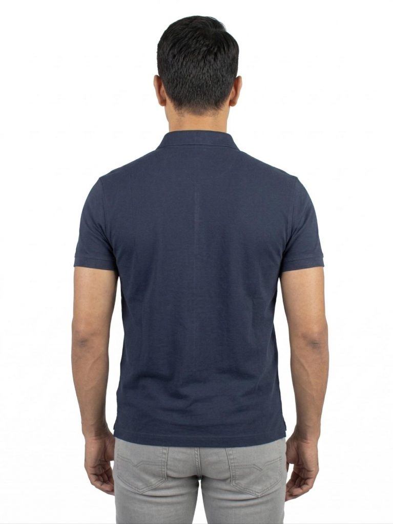 FORMENTİ Regular Fit Merserize  Polo Yaka Tişört 6035 - Lacivert