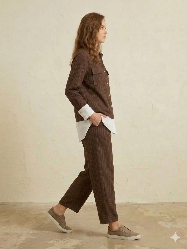 GHİSA Cep Detaylı 2'Lİ Takım 9172 - kahve