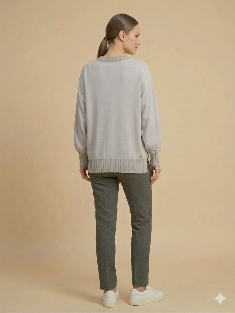 GHİSA Kol ve Belden Lastik Detaylı Tunik 4422 - GRİ