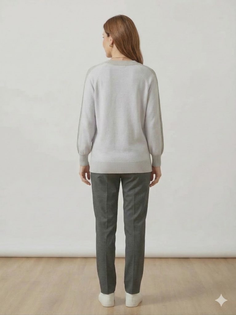 GHİSA Kol ve Belden Lastik Detaylı Tunik 4321 - GRİ