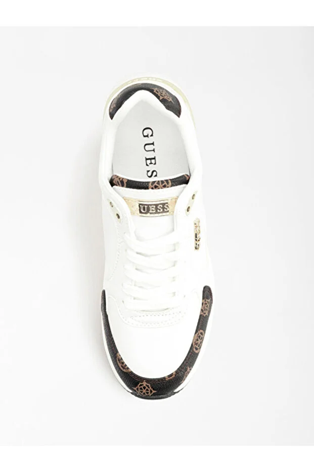 GUESS  Moxea Kadın Sneaker  FL5MOXFAL12 - Beyaz