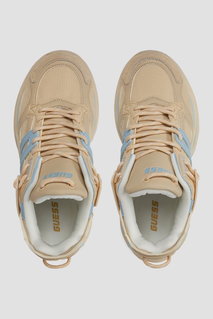 GUESS Kadın Spor Ayakkabı FLJBLLFAB12 - MAVİ