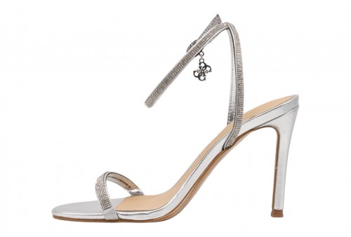 GUESS Abiye Ayakkabısı FLJCHRSAT03 - gumus