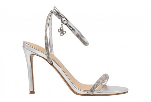 GUESS Abiye Ayakkabısı FLJCHRSAT03 - gumus