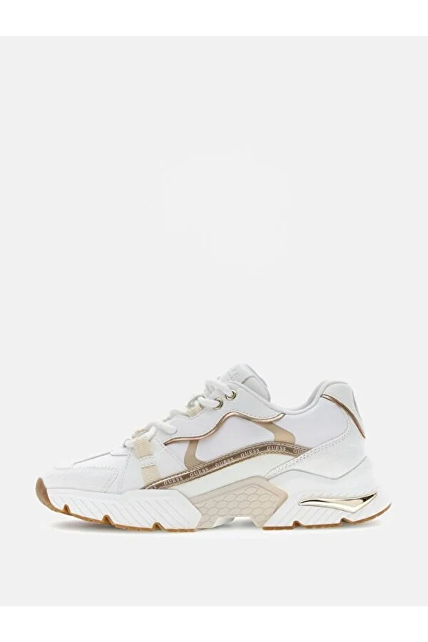 GUESS Carrli Kadın Sneaker FLJCR6ELE12 - gold
