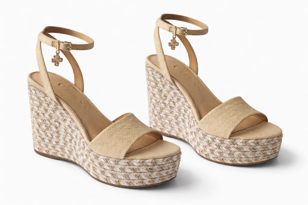 GUESS Topuklu Bilekten Bağlamalı Terlik FLJERLELE04