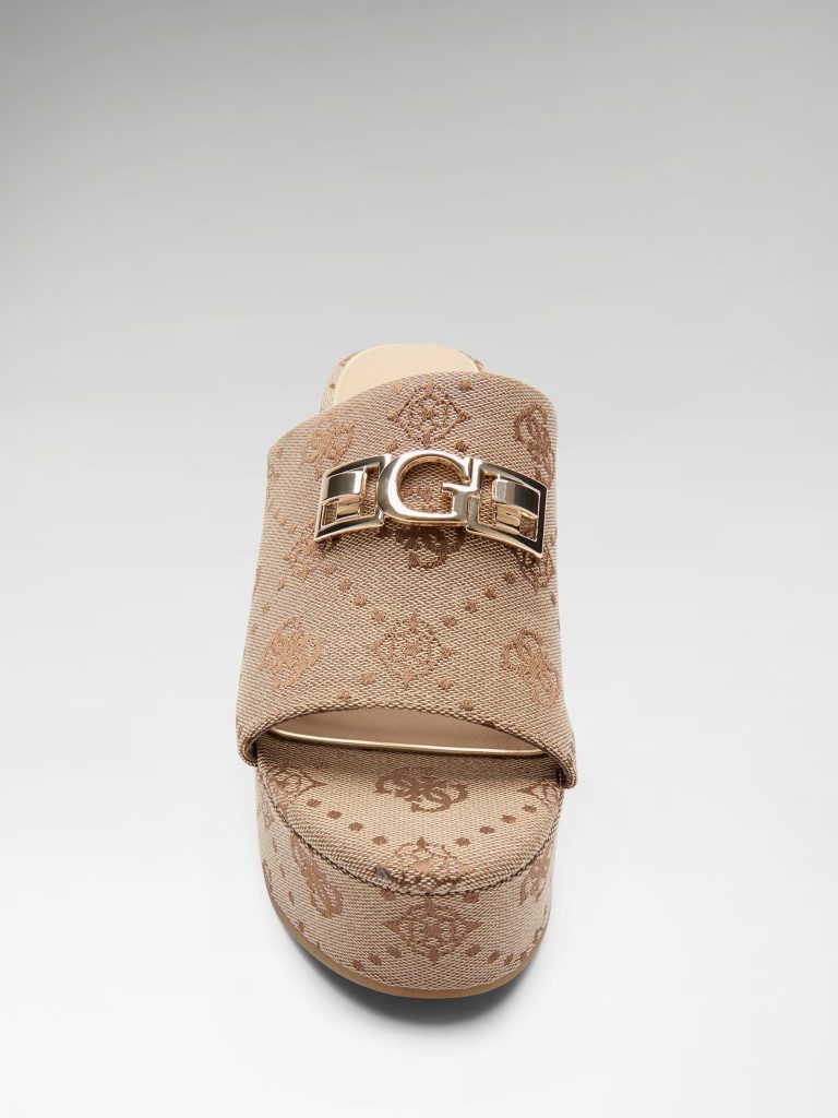GUESS Evenza G Logo Wedge FLJEVZFAL04 - KREM