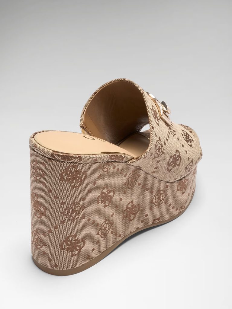 GUESS Evenza G Logo Wedge FLJEVZFAL04 - KREM