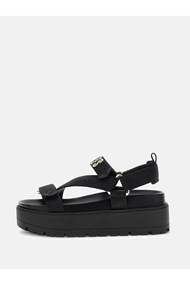 GUESS Fetta Kadın Sandalet FLJFTTFAL03 - Siyah