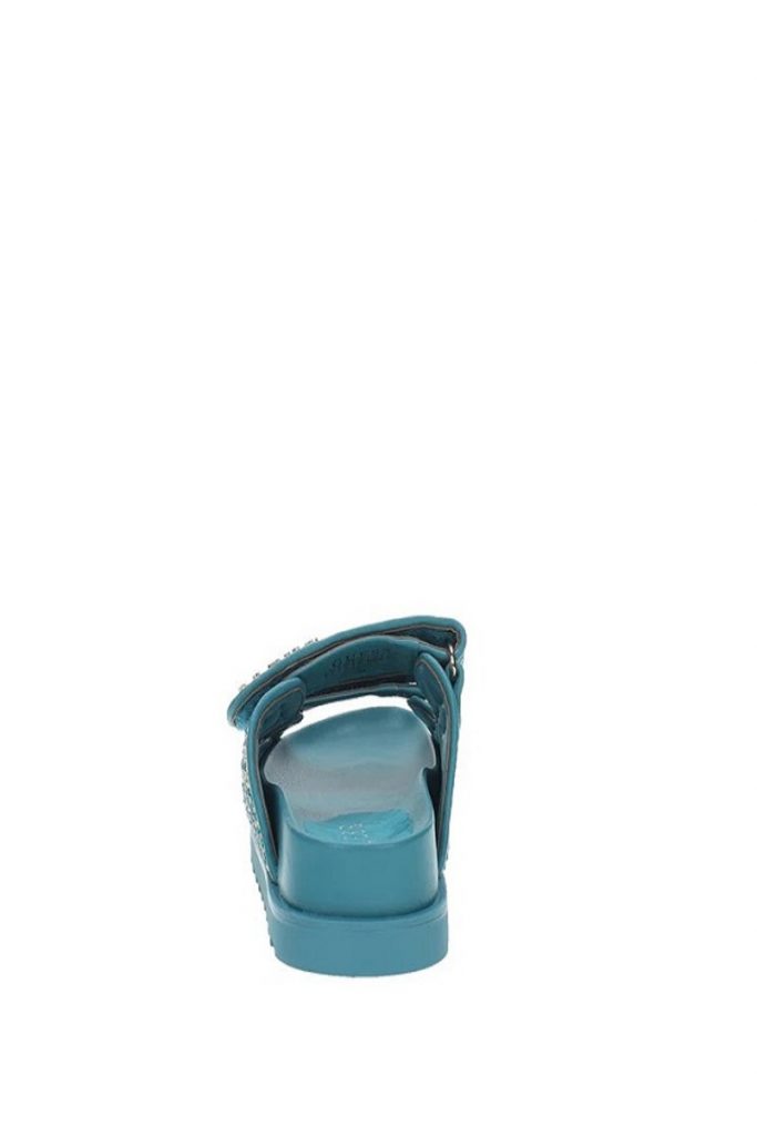 GUESS Allover Logo Terlik FLJFZZFAB19 - YEŞİL