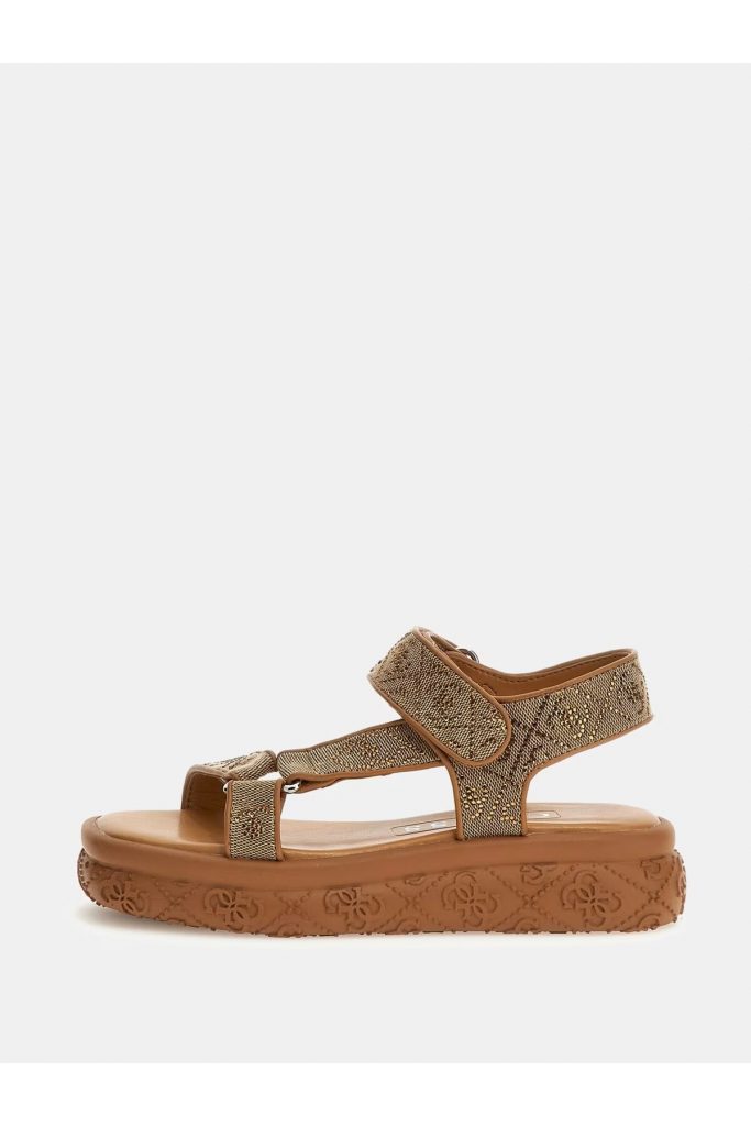 GUESS Kadın Sandalet  FLJLD2FAL03 - bej-kahve