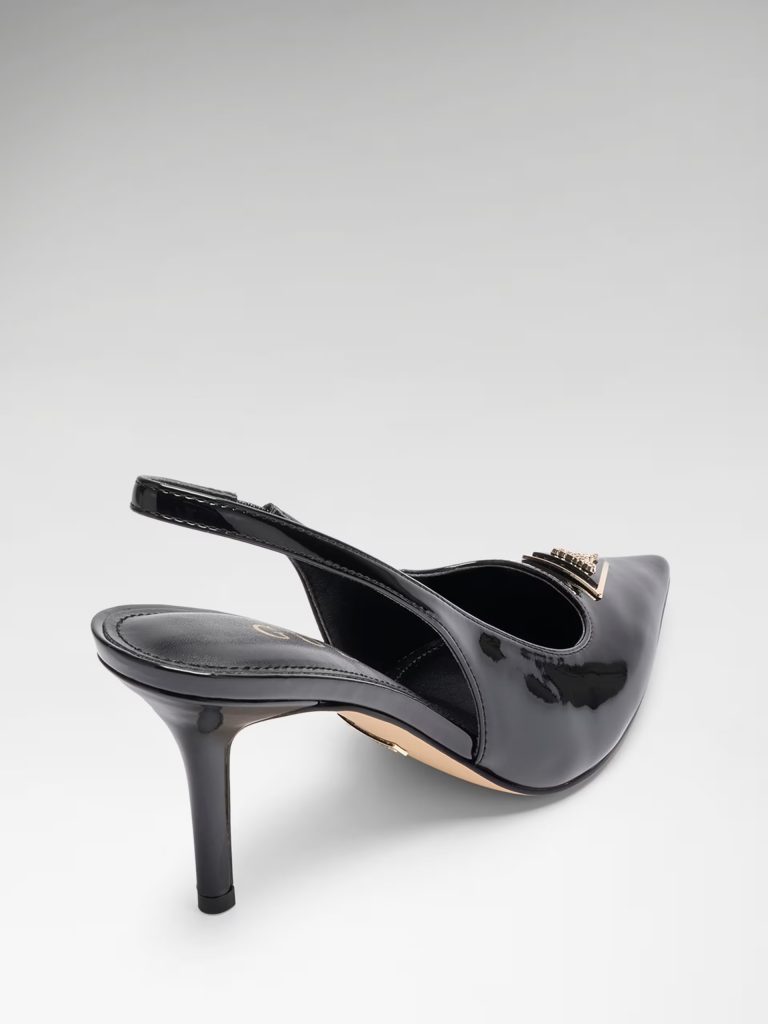 GUESS Rugan Topuklu Ayakkabı FLJNASPAF05 - Siyah