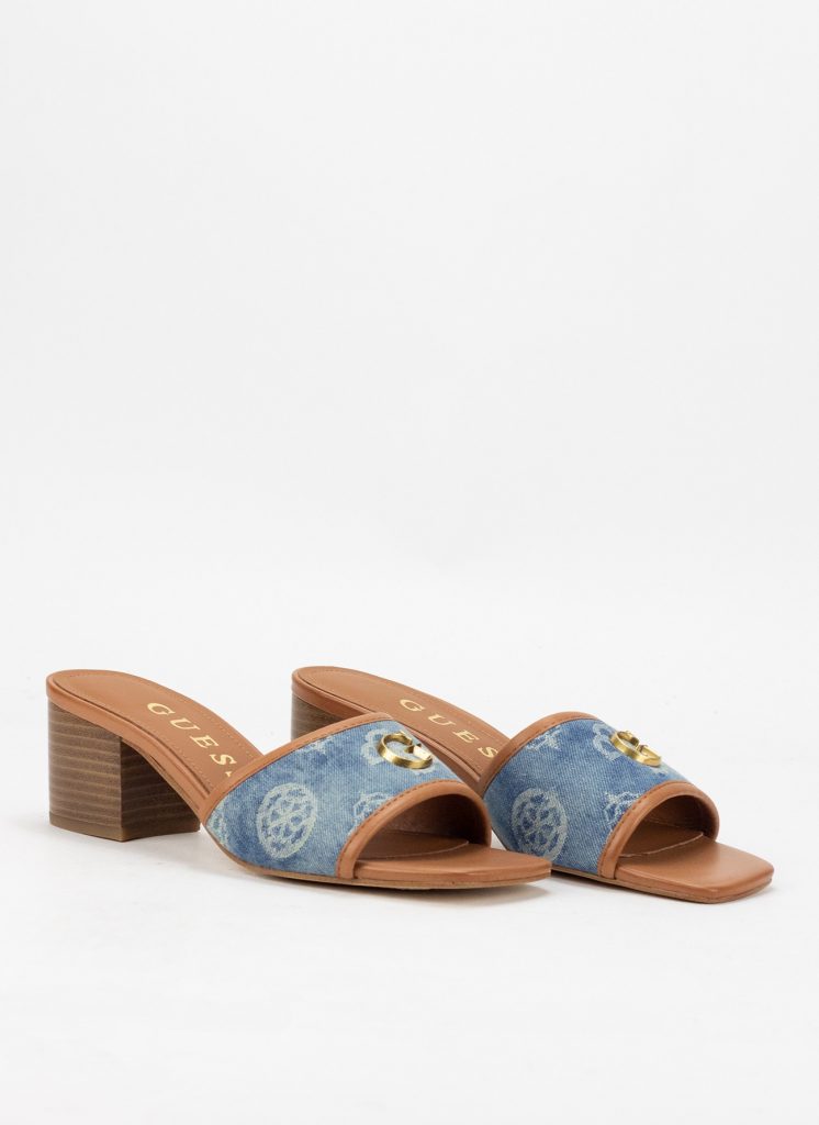 GUESS Kadın Terlik FLJUL2FAL19 - MAVİ