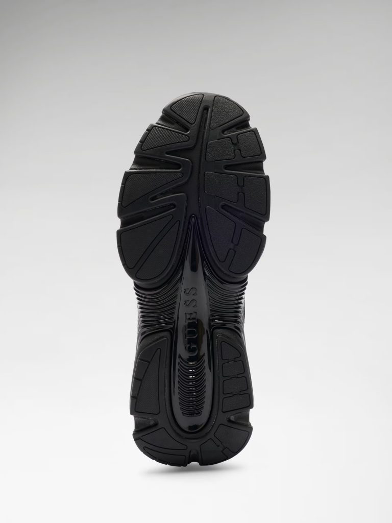 GUESS Imeri Delikli Tabanlı Koşu Ayakkabısı FLPIMEFAB12 - Siyah