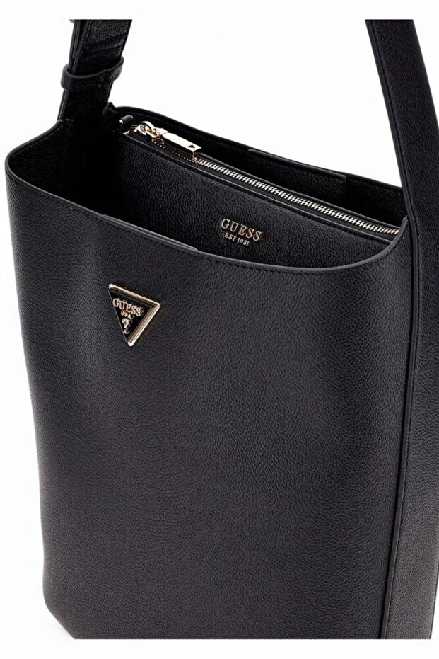 GUESS Meridian II Siyah Kadın Omuz Çantası HWBG6974040 - Siyah