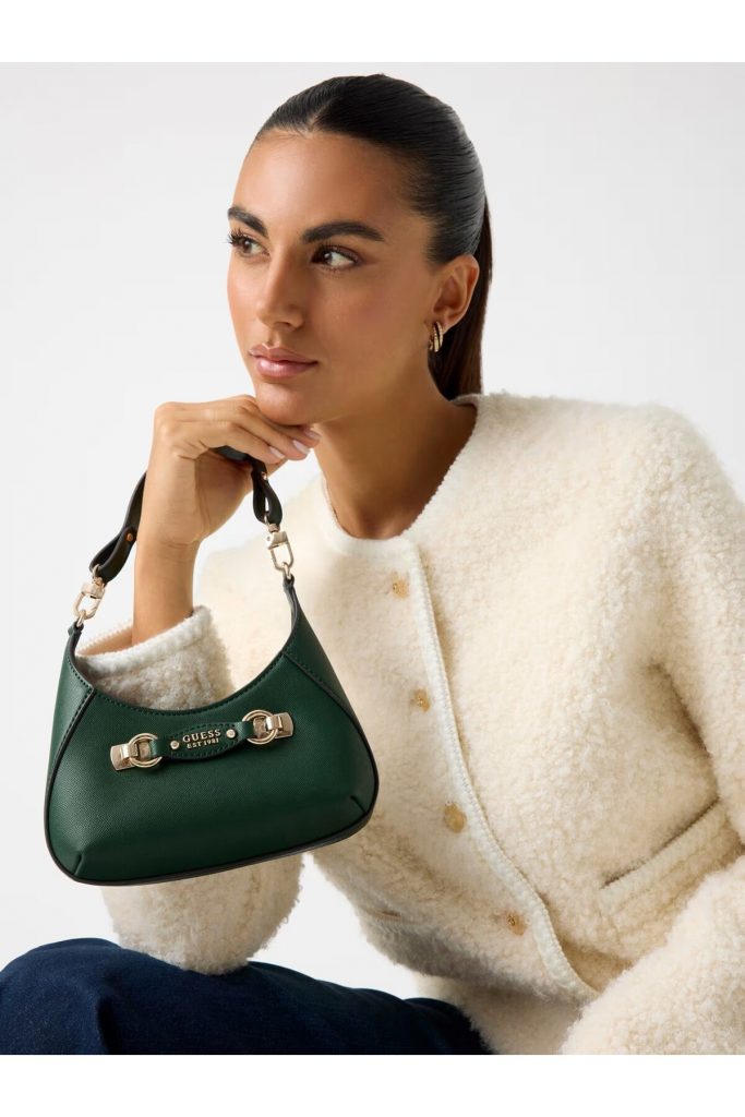 GUESS Mimina Omuz Çantası HWBG8015720 - YEŞİL