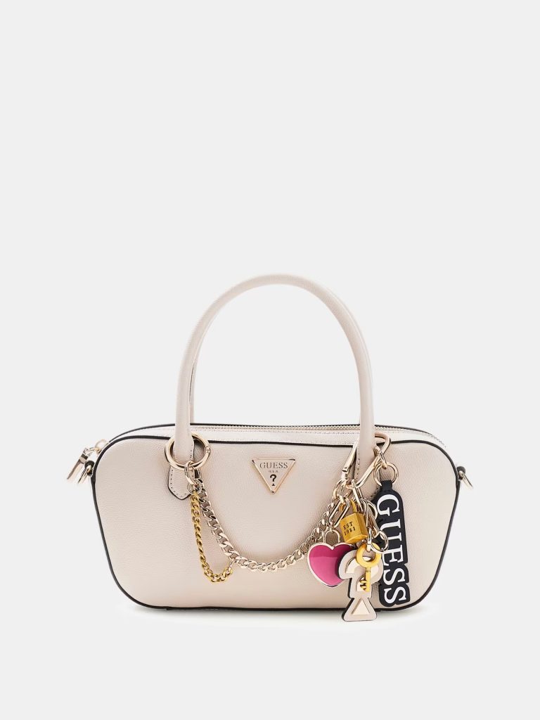 GUESS Davina Charms El Çantası HWBG9899050 - BEJ