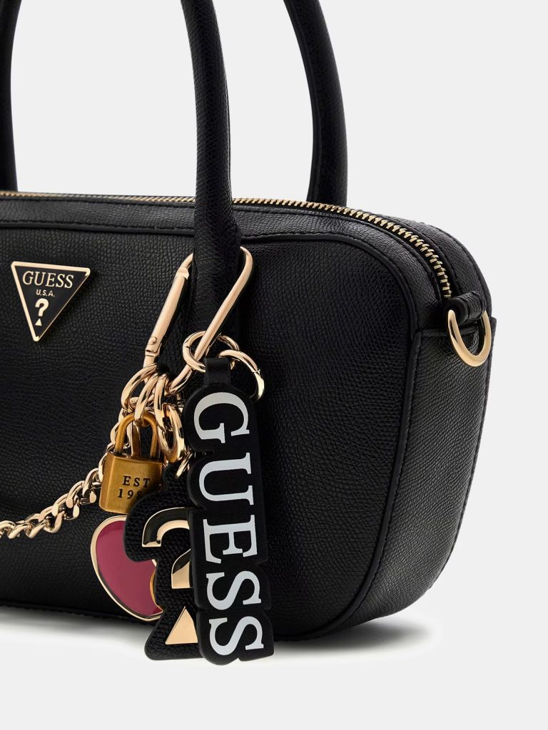GUESS Davina Charms El Çantası HWBG9899050 - Siyah