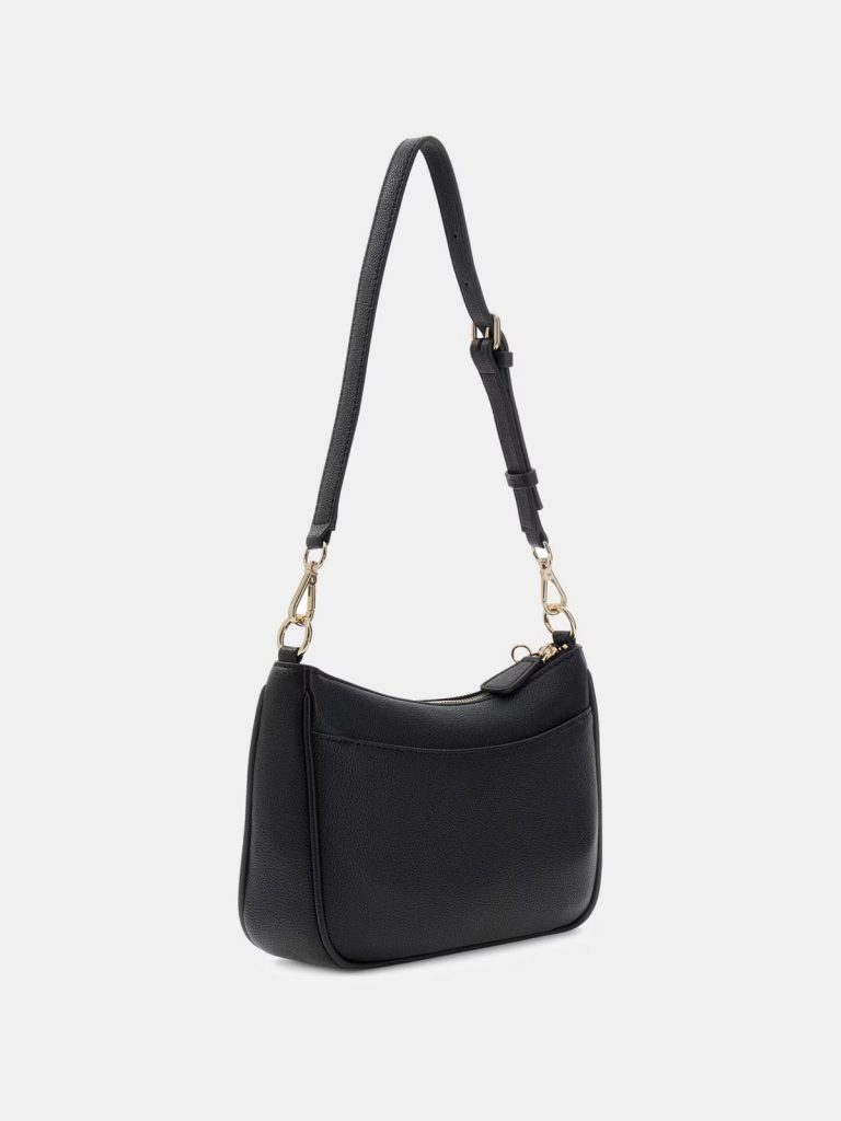 GUESS Isola Logo Omuz Çantası HWBG9905180 - Siyah