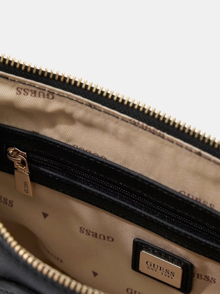 GUESS Isola Logo Omuz Çantası HWBG9905180 - Siyah